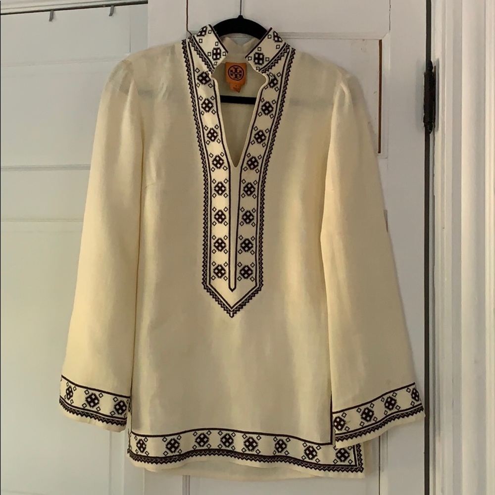 Tory Burch linen tunic